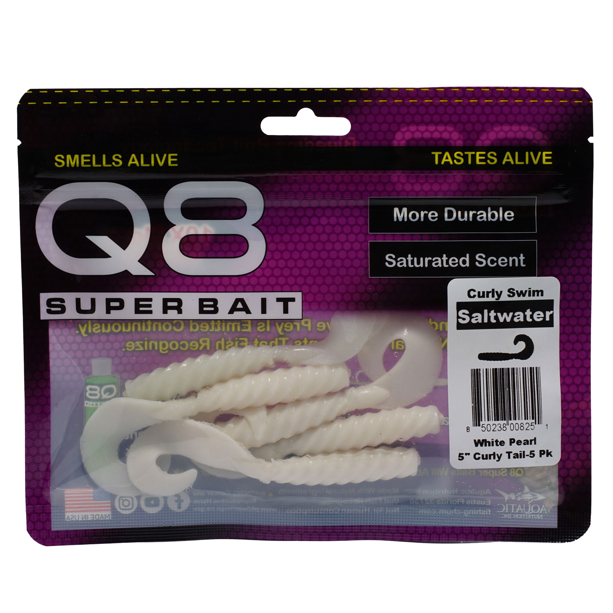 Q8 Bullet Jerk Bait – Fishing Chum By Aquatic Nutrition